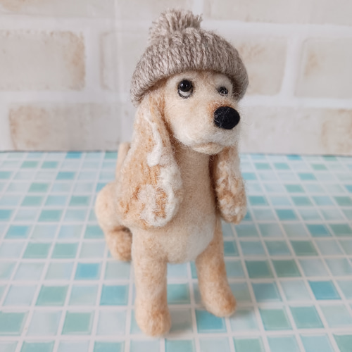 イングリッシュコッカースパニエル 羊毛フェルト manahata 通販