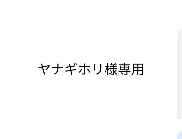 ヤナギホリ様専用　巾着　大 1枚目の画像