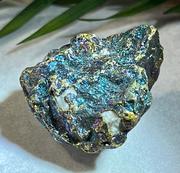 再生のストーン✨ キャルコパライト　黄銅鉱　原石　ラフストーン 3枚目の画像