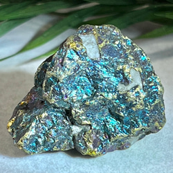 再生のストーン✨ キャルコパライト　黄銅鉱　原石　ラフストーン 2枚目の画像