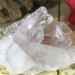 レインボー✨ ブラジル・ミナスジェライス州 トマスゴンサガ産 水晶　クリスタル 4枚目の画像