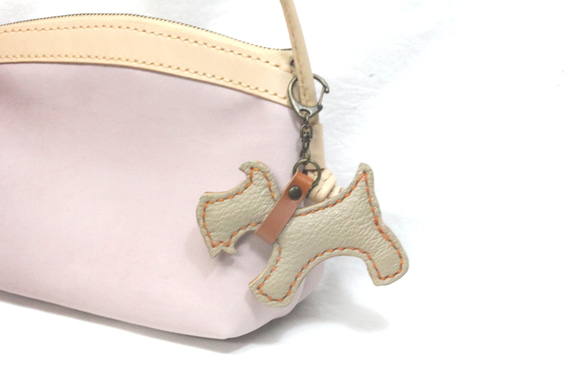 ミニチュアシュナウザーのバッグチャーム/キーホルダー【在庫品