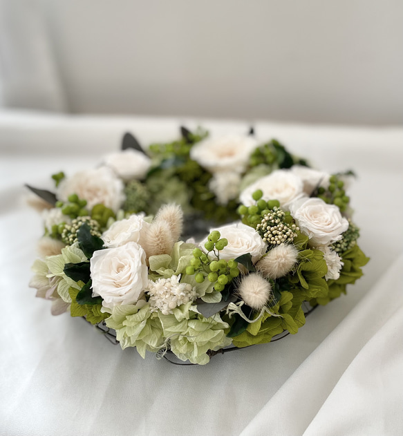 花いっぱい、ときめくリース_04 4枚目の画像