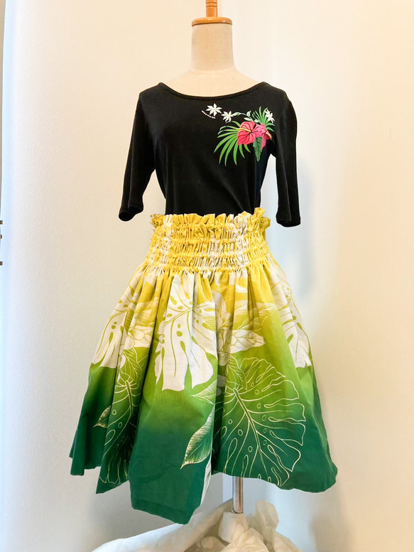 配送料込み　パウスカート　フラダンス　美品 美品♪パウスカート64センチ♪大人用 フラダンス☆ - メルカリ