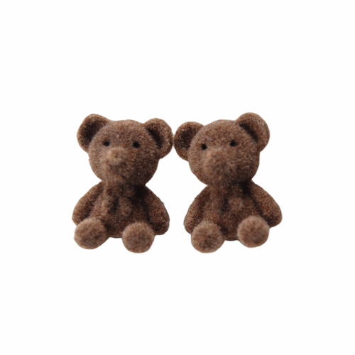 テディベア ピアス ピアス（その他） Hand Made :SSD 通販 17496973