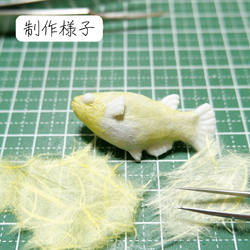 和紙小物 /キーホルダー『メダカ』魚 7枚目の画像