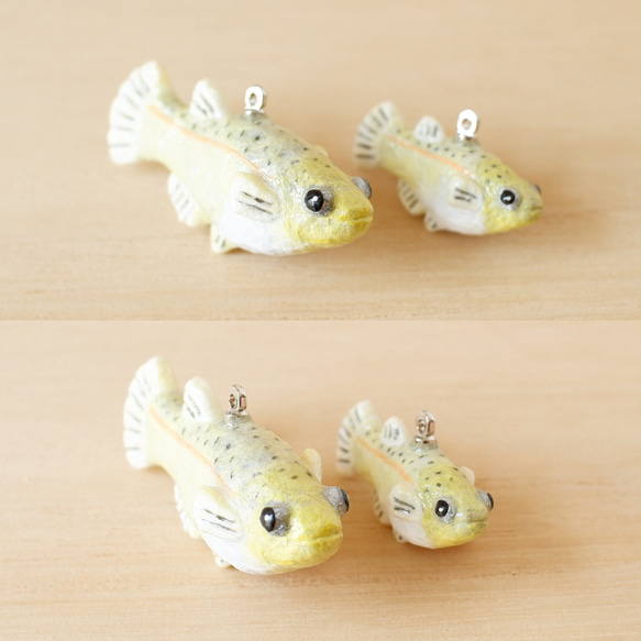 和紙小物 /キーホルダー『メダカ』魚 9枚目の画像