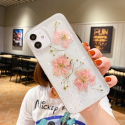 iPhone15ケース スマホケース 桜 さくら スマホカバー クリアケース iPhone15pro iPhone14 10枚目の画像