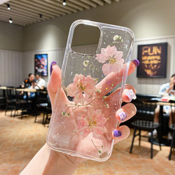 iPhone15ケース スマホケース 桜 さくら スマホカバー クリアケース iPhone15pro iPhone14 13枚目の画像