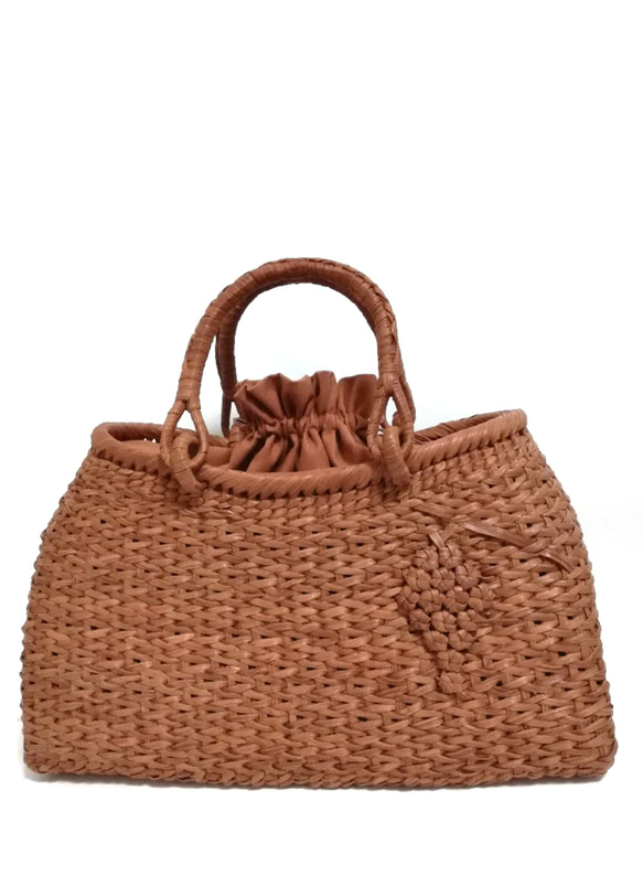 山葡萄バッグ高級極細葡萄柄 かごバッグ 山葡萄バッグ魅力 通販  