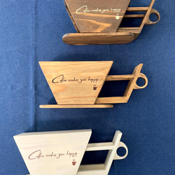【 コーヒーフィルターケース（アンティークブラウン）】木製　ほこり防止　引出しタイプ　かわいいコーヒーカップ型 9枚目の画像