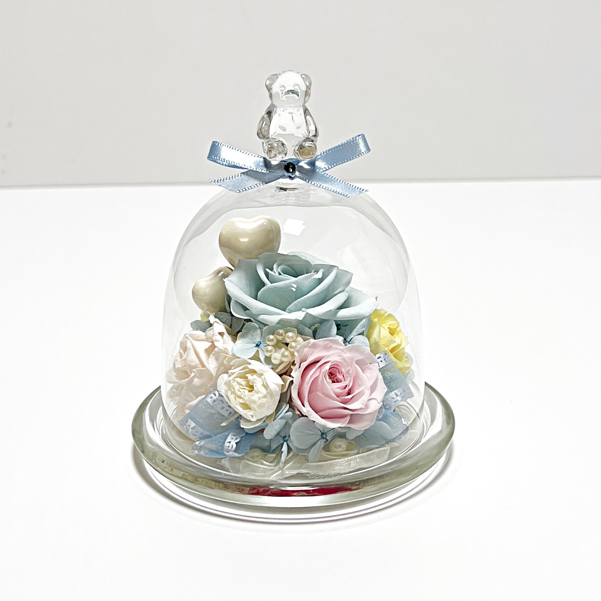 ガラス細工 薔薇 小 いろんな色 No. 1〜12 選んでね バラ