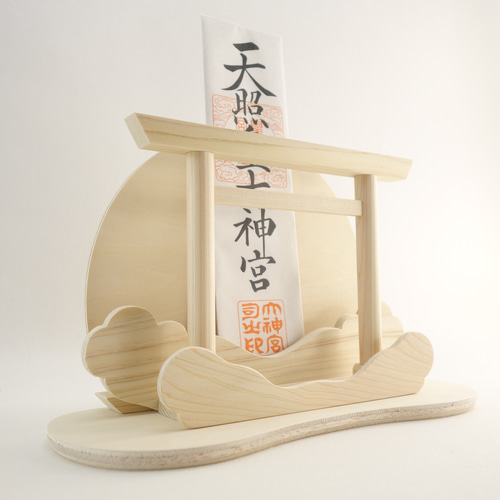 御札立て《しんめい》壁掛け可 極小神棚 モダン神棚 コンパクト神棚