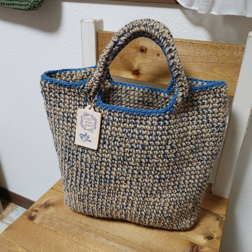 Tonton様用ハンドメイド麻ひも大きめバック Tonton様用ハンドメイド麻ひも大きめバック 麻ひもバッグ