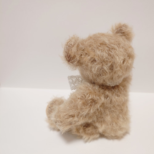 ゴールドモヘア テディベア 18.5cm ぬいぐるみ yukumao 通販