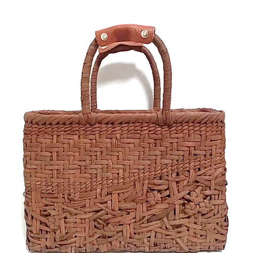 山葡萄バッグ斜め乱れ花