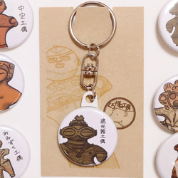 バンド 缶バッジ キーホルダー 各種 缶バッジキーホルダーコレクション4（7種類） | LONRON