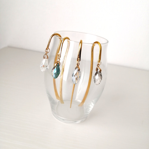 大人気【キラキラしずくのブックマーカー】 本のしおり しおり