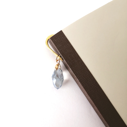 大人気【キラキラしずくのブックマーカー】 本のしおり しおり