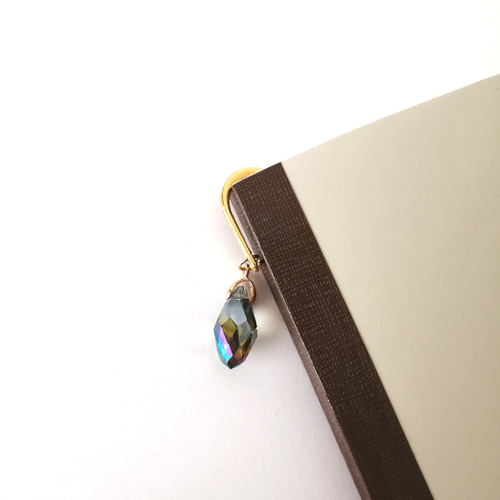 大人気【キラキラしずくのブックマーカー】 本のしおり しおり