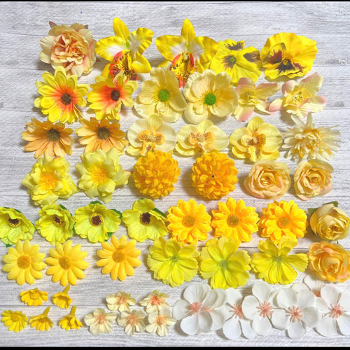 造花☆アートフラワー☆ハンドメイド☆材料☆まとめ売り