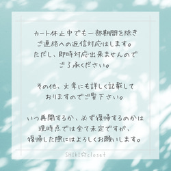 ◉最新【必読：大切なお知らせ】お休みについて2024.03.30 4枚目の画像