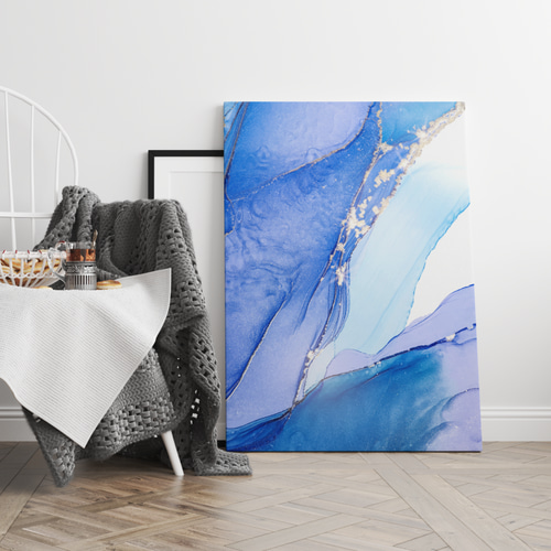 キャンバスアート/i1016/壁掛け/アルコールインクアート 絵画 YUI YUI