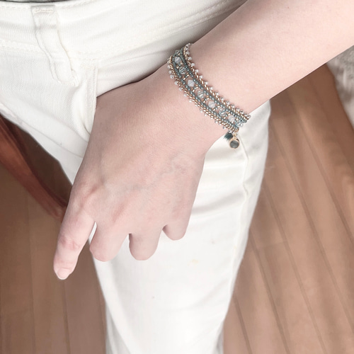 再販】クリスタルガラスが煌めく✨エキゾチック ビーズステッチ