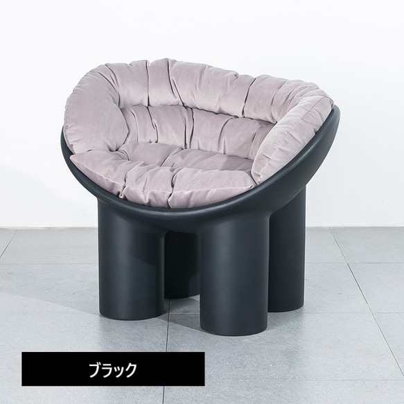 スツール 北欧 快適 おしゃれ かわいい シングル 椅子 チェア デザイナーズ クッション付き 耐久性 ch-1780 3枚目の画像