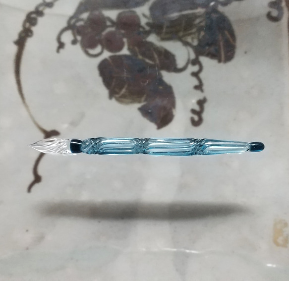 ガラスペン「銀河」　ガラス製スポイト付属（約1ｍｌ） 1枚目の画像