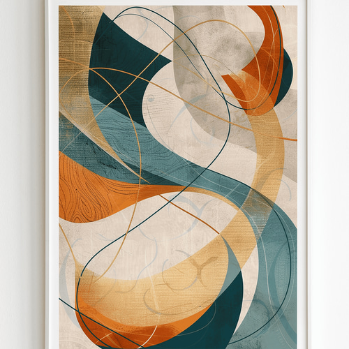 全品送料無料 アート ポスター / 抽象画 おしゃれ インテリア 北欧