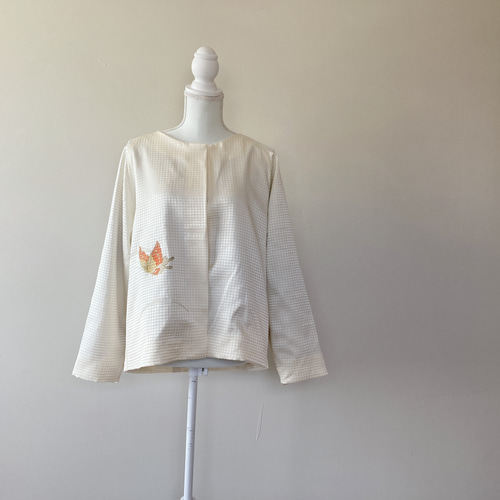 Creema限定！早割価格】ハンドメイド 着物リメイク ジャケット L 