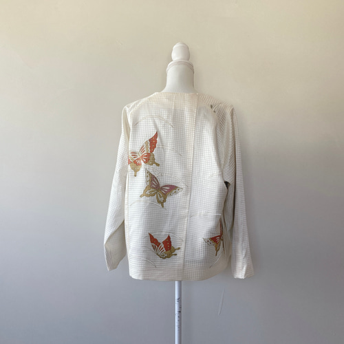 Creema限定！早割価格】ハンドメイド 着物リメイク ジャケット L 