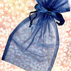 華やか満開の花型スワロビーズ　パステルミックスカラーのピアス/イヤリング 8枚目の画像
