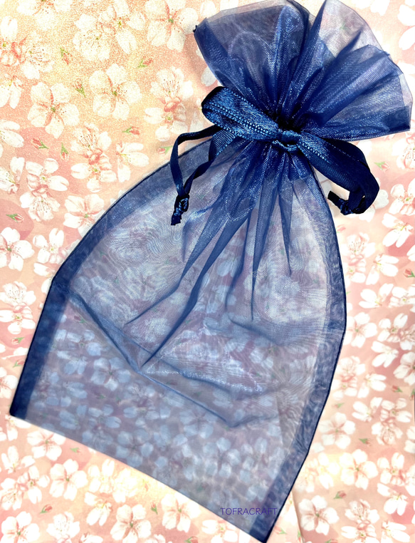華やか満開の花型スワロビーズ　パステルミックスカラーのピアス/イヤリング 8枚目の画像