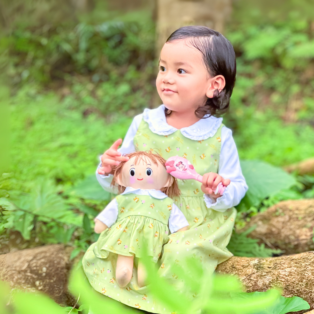 キツネのぎんのワンピース　ー 物語を着る子ども服 ー