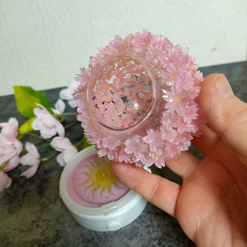 満開桜のランプ スタンドライト・テーブルランプ AKUTA 通販｜Creema 