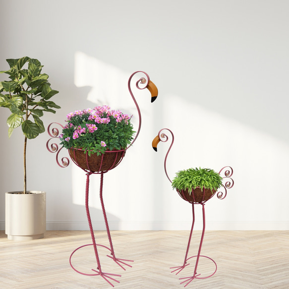 Backsideworks アート鉢 PLANTNIC LOVE.2 鉢・プランター