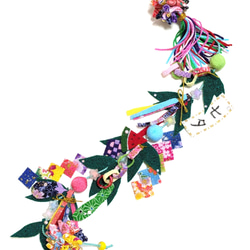 ちりめん細工の鯉のぼり ✾色鮮やかな鯉のぼりの吊るし飾り✾ 五月人形