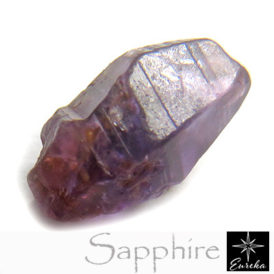 サファイア パープルサファイア 原石 1.6ct レアストーン ルース 天然石 trg174