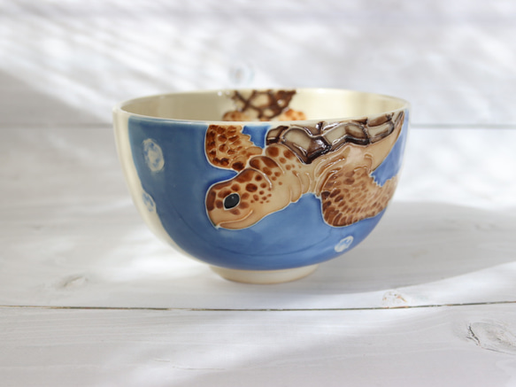 海亀の抹茶碗 茶碗・めし碗 永野健二 通販 17500275｜Creema(クリーマ