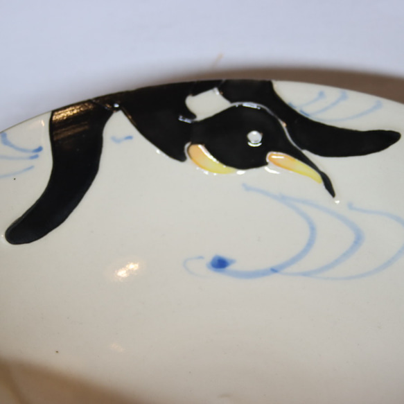 ペンギンの浅鉢 3枚目の画像