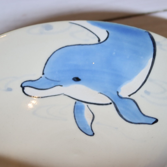 イルカの浅鉢 4枚目の画像