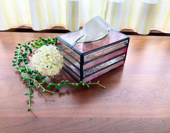 ステンドグラス ポケットティッシュケース〜専用ケース付き〜 その他