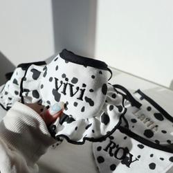 dalmatian dog bib(normal) 4枚目の画像