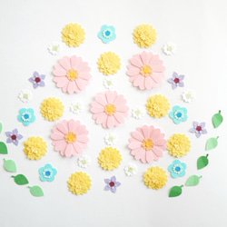 【春のお花セット】45枚　クラフトパンチ 1枚目の画像