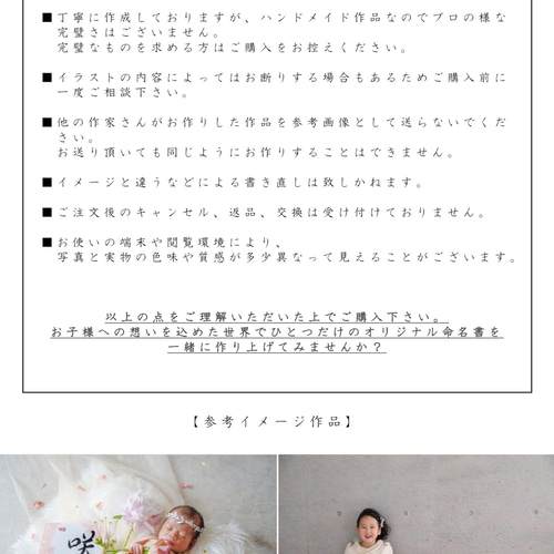 お急ぎ便 にょんページ F3サイズ水彩画キャンバス命名書 F3サイズ水彩画キャンバス命名書 雑貨・その他 命名書Himawari