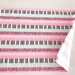 30×40cm  ランチョンマット  4枚セット♪ピアノ鍵盤・ユニコーン 2枚目の画像