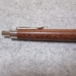 レースウッド　斑紋杢　キヌカオイル仕上げ　木軸シャープペンシル(ボールペン)　希少材 9枚目の画像