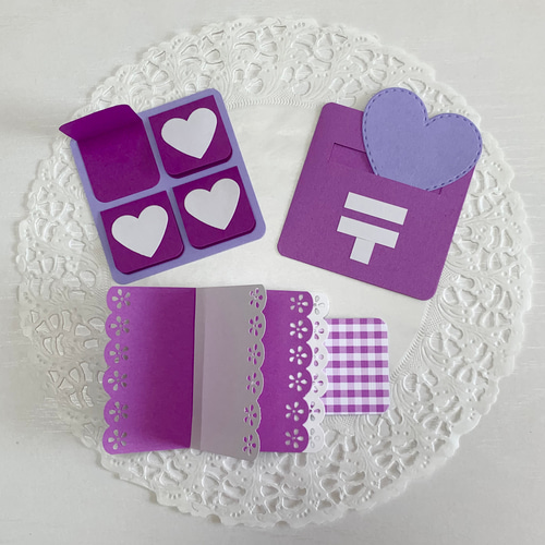 アルバム仕掛けセット① 紫】 その他素材 Megumi 通販 17500936